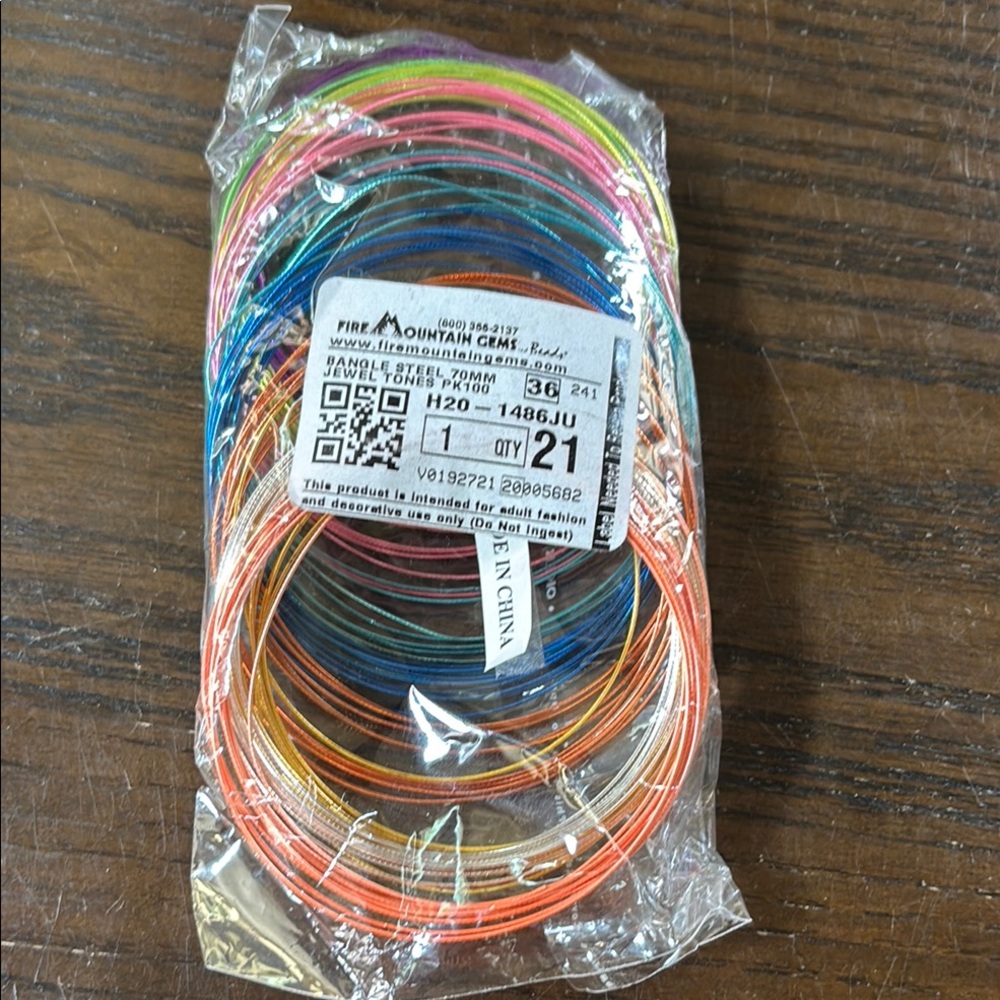 Colorful Party Bangles Set - Picture 2 of 3